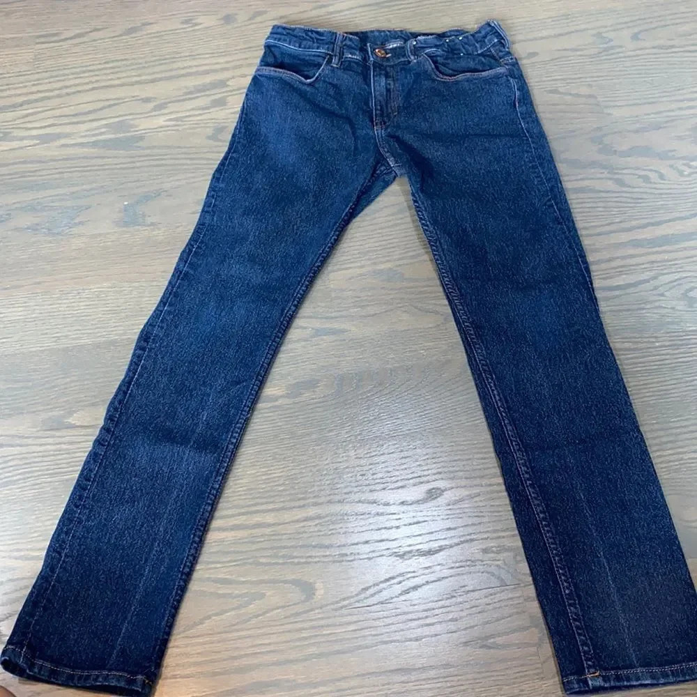 skinny fit jeans in dark wash